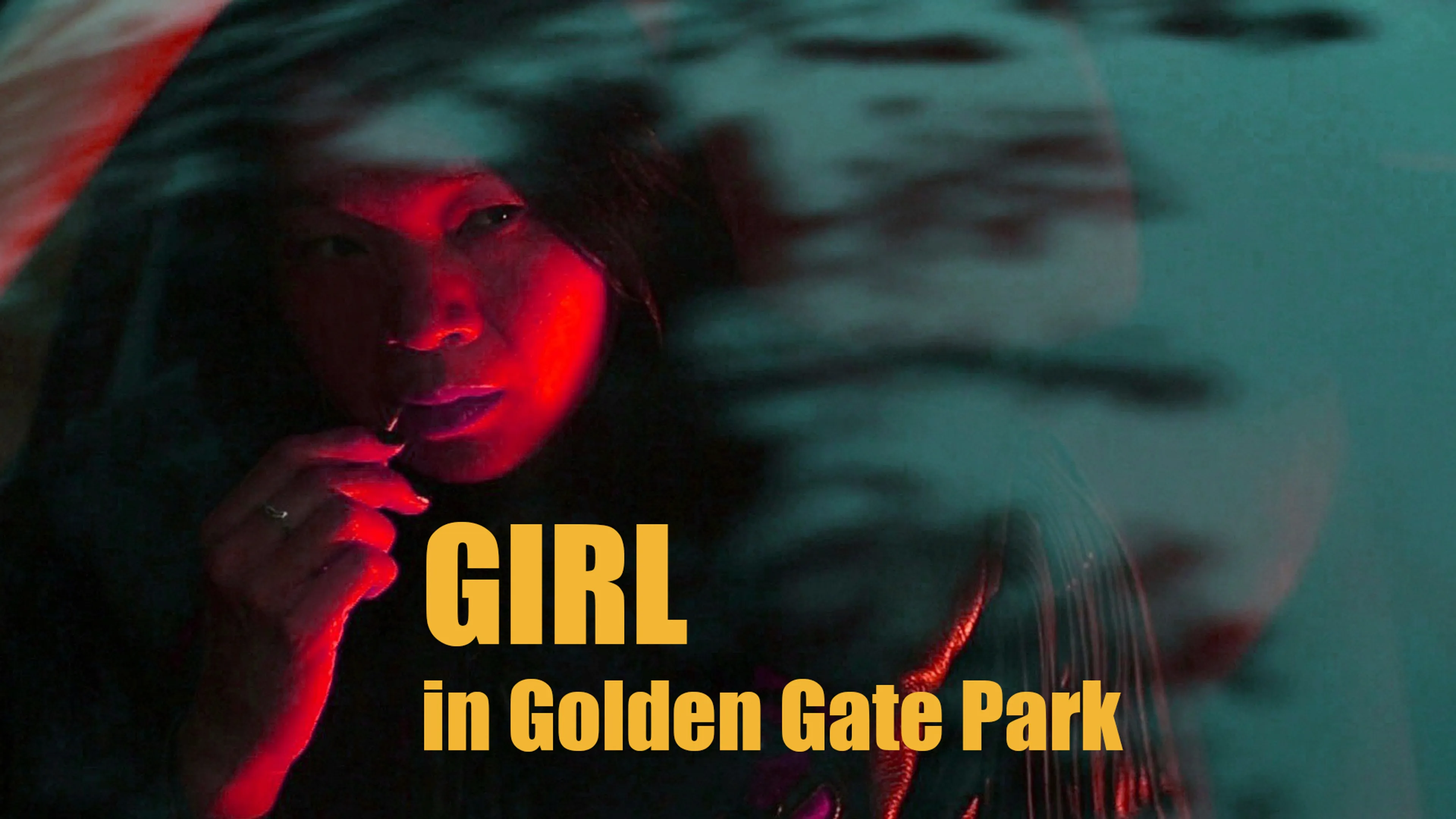 Girl in Golden Gate Park poster